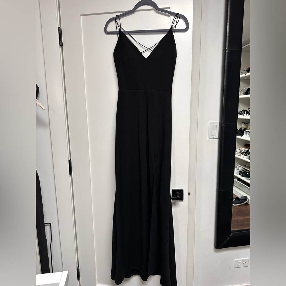 Elegant Black Maxi Dress